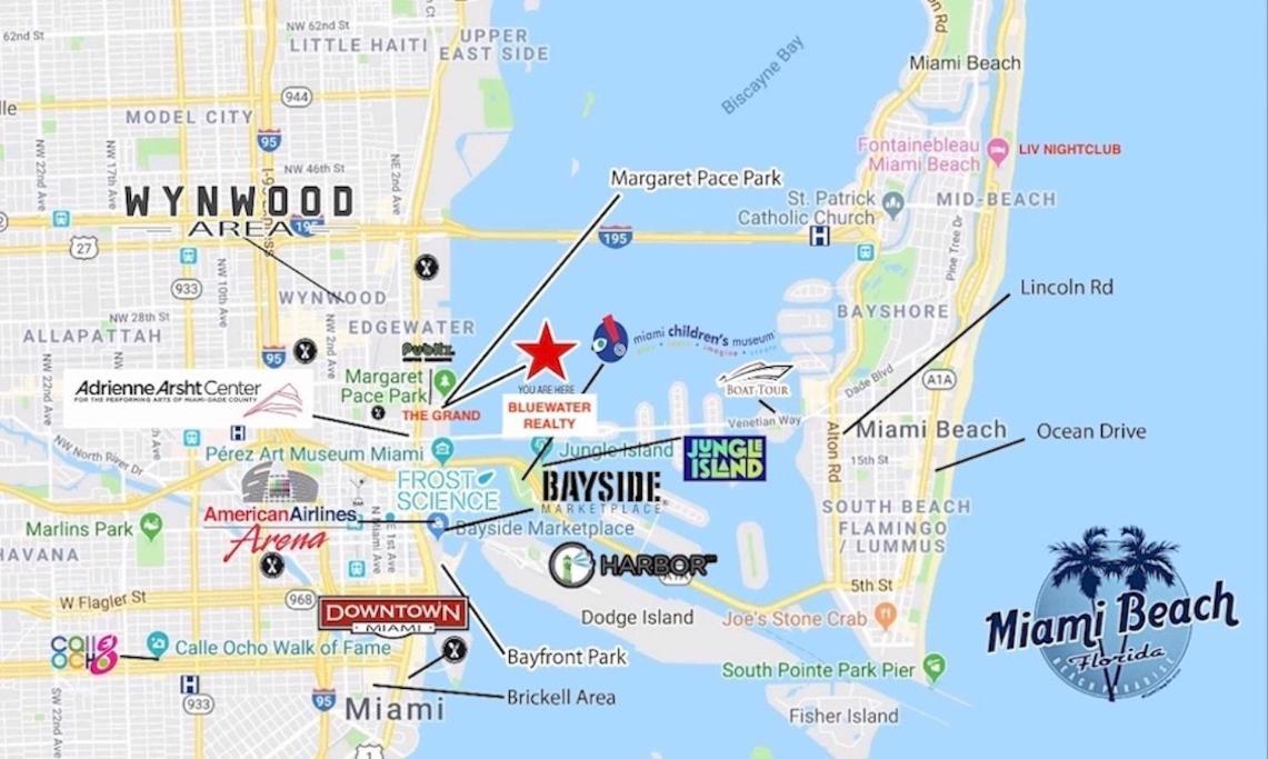 Apartment Some Like It Hot! Skyline & Water Views 4br Miami